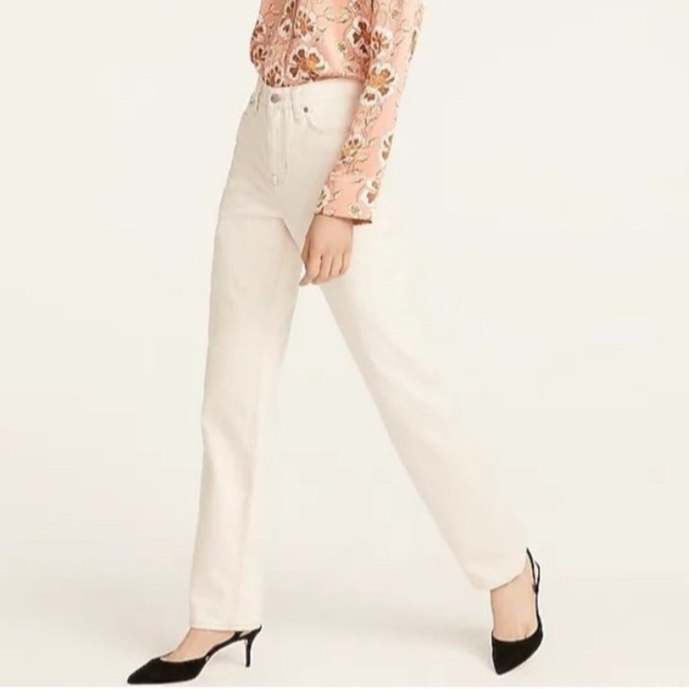 NWT J. Crew Petite Full Length 90's classic straight jean